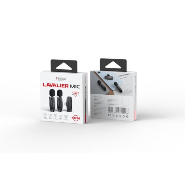LAVALIER MIC DUAL MICROPHONE (LIGHTNING)
